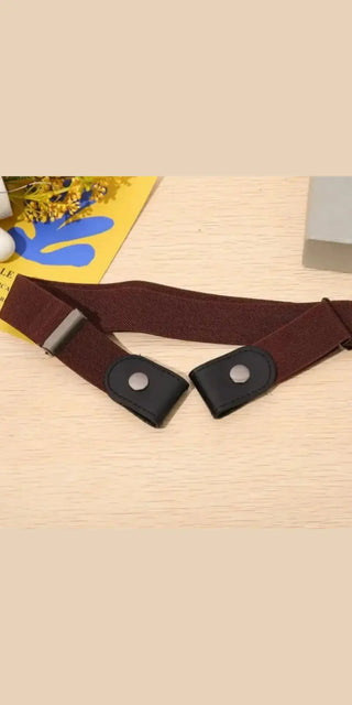 Buckle-Free Belt for Jean Pants,Dresses,Fashion No Buckle Stretch Elastic Waist Belt for K-AROLE