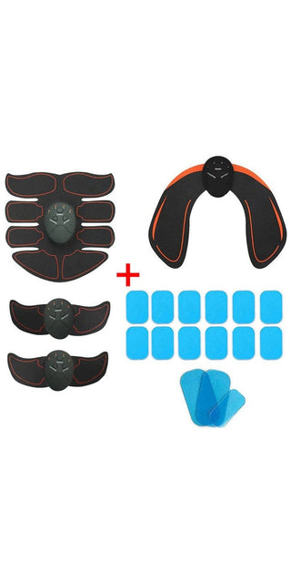 Abdominal Muscle Stimulator EMS Massager Buttocks Hip Trainer Electrostimulation Machine Home Gym Muscle Toner Body Slimming