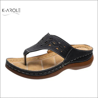 Clip Toe Wedge Sandals K-AROLE- The best sandals for women for summer K-AROLE