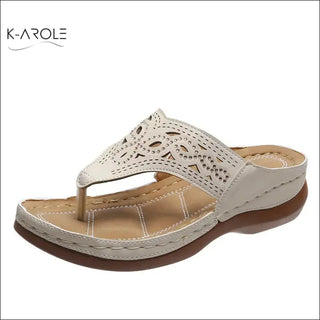 Clip Toe Wedge Sandals K-AROLE- The best sandals for women for summer K-AROLE