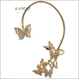 EarCufFly-Butterfly Ear Cuff for Women K-AROLE