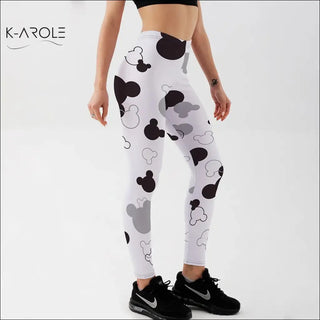 K-AROLE Legging Fashion ng Womens Star Stretch Pants K-AROLE